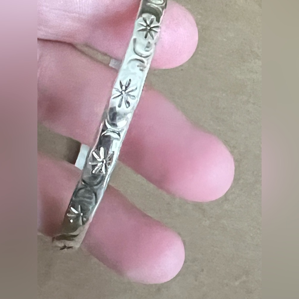 Sterling Silver MEXICO Bangle Bracelet